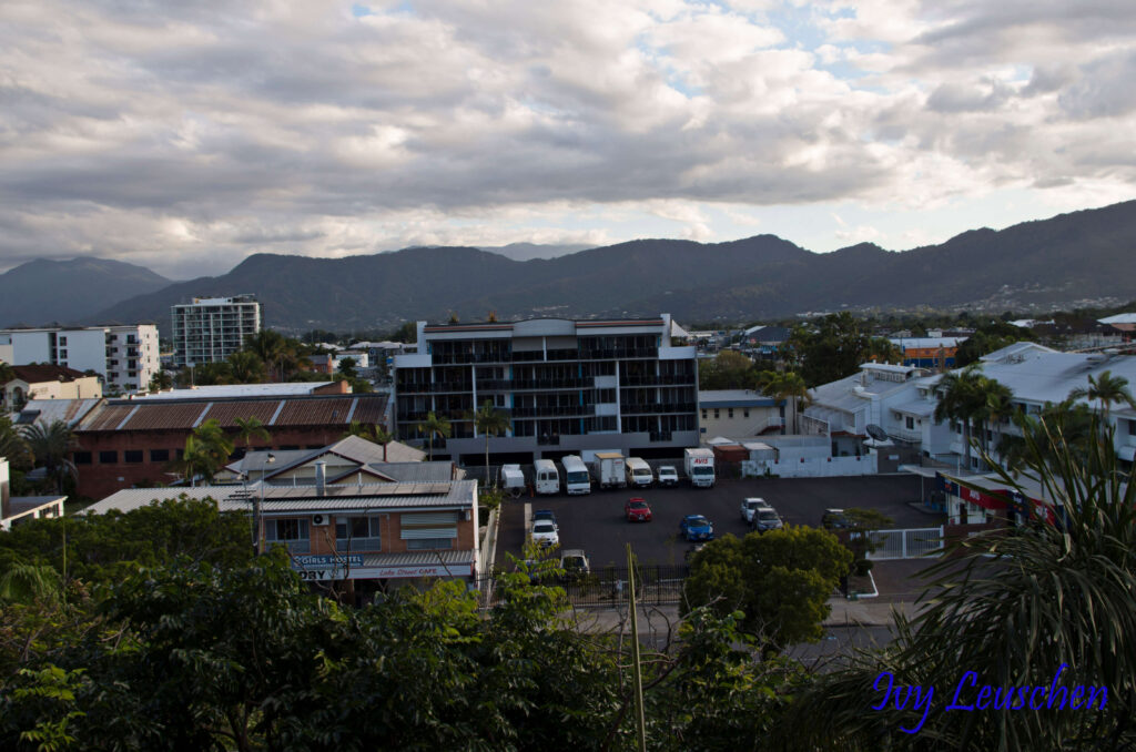 Balcony view of Cairns, Australia