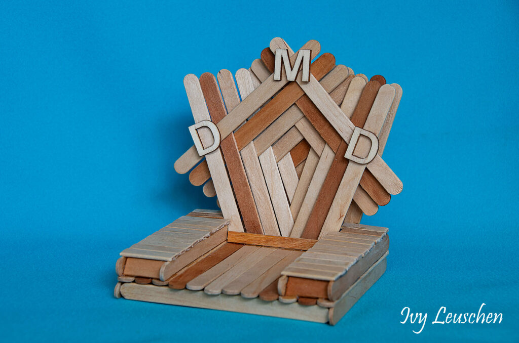 Popsicle stick chair