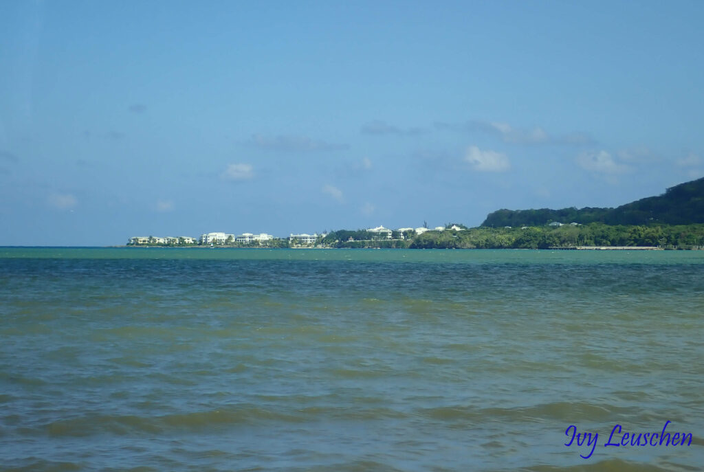 City across the ocean