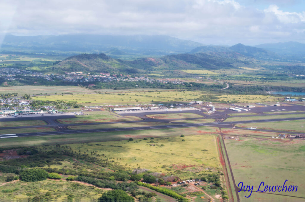 Ariel view of Kauai